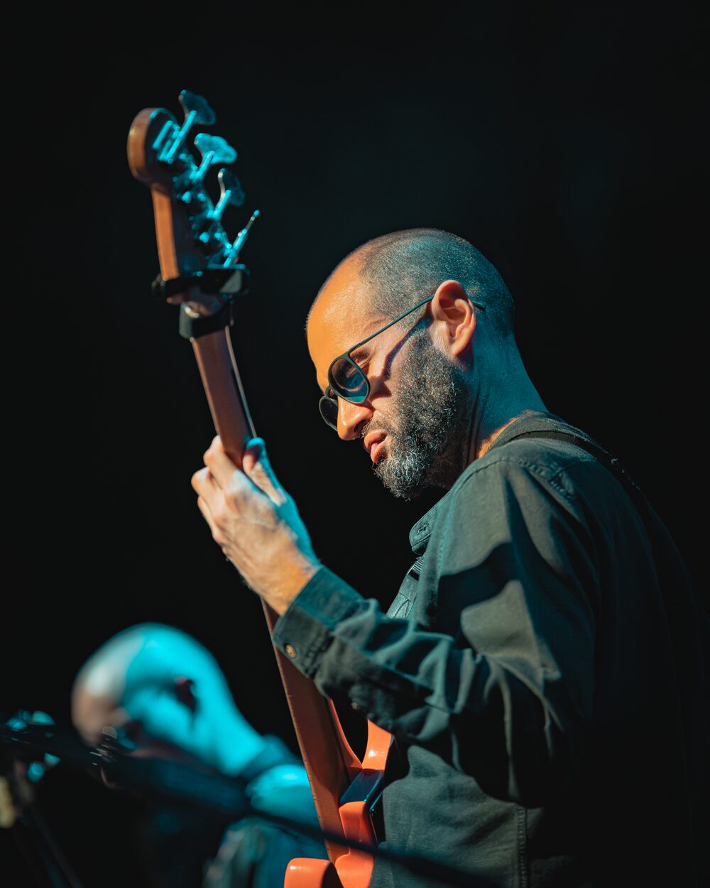 Giuseppe Vitale on bass